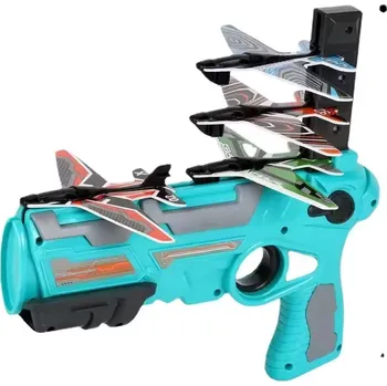 autíčko Pistole na odpalování letadel + 4 letadla CABT084