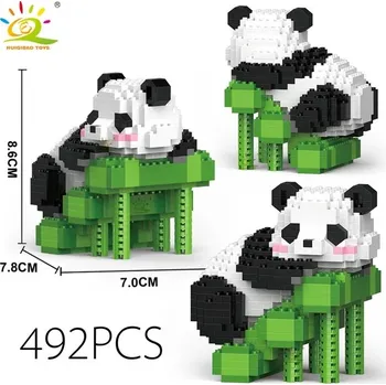 ostatní stavebnice 3D Panda model ze stavebních kostek pro děti | styl lego - 20 bez krabice