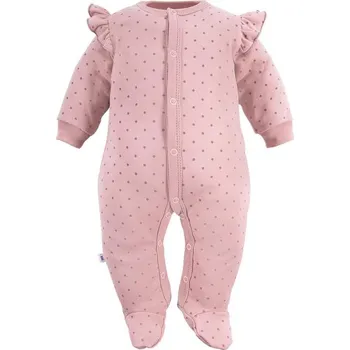 Kojenecký overall Eevi Overal Hearts&Bears růžový - 68