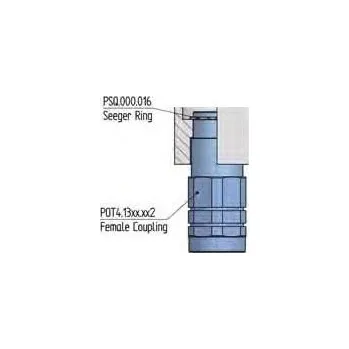 Hydraulický filtr Rychlospojka G1/2 POT4.1313.112 multibok