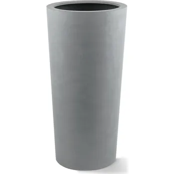 Květináč Argento Vase Natural Grey Ø 36 cm / V 68 cm