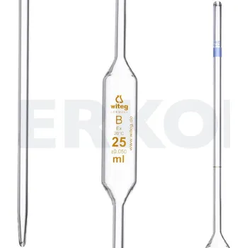 Vonný olej Pipeta nedělená, COLOR CODE, třída přesnosti B, rozšířené provedení, Objem [ml]: 5, Barevný kód: Bílý