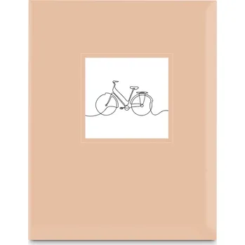 Fotoalbum Hama album COLORFUL LINEART 10x15/100, hnědá