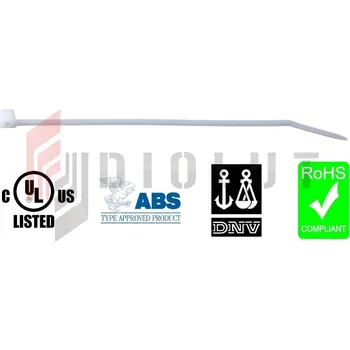 Stahovací páska Stahovací páska 190x4,6 NAT 100 ks