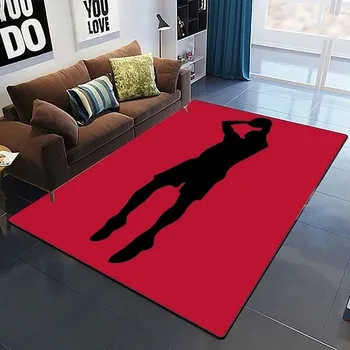 Koberec Velký 3D koberec s protiskluzovou úpravou - 5,120 x 160 cm 47 x 63 palců