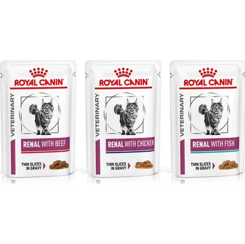 Krmivo pro kočku Royal Canin VHN Feline RENAL Loaf Pouch 12x 85 g