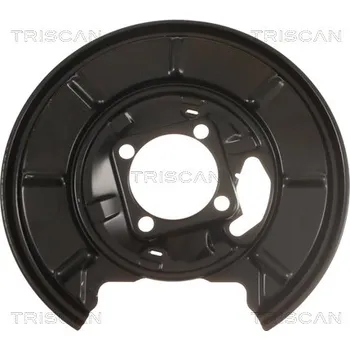 Brzdový kotouč Ochranný plech proti rozstřikování, brzdový kotouč Triscan A/S 8125 23202