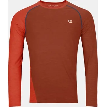 Ortovox 120 Cool Tec Fast Upward Ls M Barva: clay orange, Velikost: S