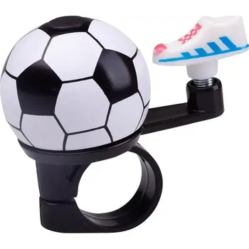 Zvonek na kolo Zvonek na kolo Wista - fotbalový míč s kopačkou (Zvonek -fotbalový míč s kopačkou)