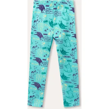 Dívčí tričko Dívčí leggíny Cool Cat - tyrkysová 110