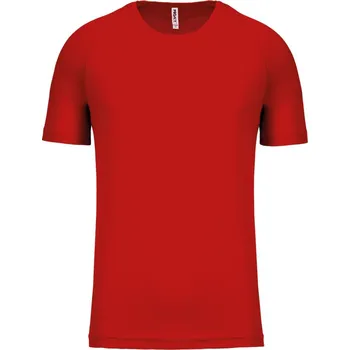 pracovní tričko Kariban Tričko PA438, sportovní, krátký rukáv, pánské COT20P43800401-red S Červená