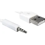 Delock Cable USB-A samec > Stereo jack 3.5 mm samec 4 pin IPod Shuffle 1 m 83182