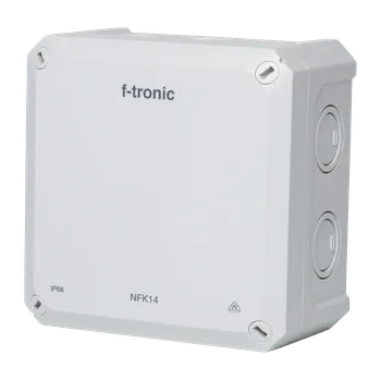 Elektroinstalační krabice F-TRONIC 7340192 Rozbočovací krabice IP66 NFK14gr, 140x140x81mm, šedá