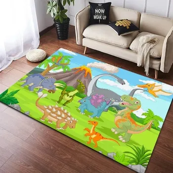 Koberec Dětský koberec dinosaurus do dětského pokoje - 3,60 x 90 cm 24 x 36 palců