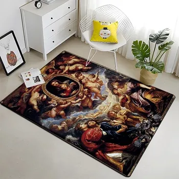 Koberec Koberec s Pannou Marií do obýváku - 12,50 x 80 cm 20 x 23 palců