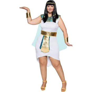 Karnevalový kostým Funiglobal - Plus size kostým Kleopatra pro ženy - XXXL