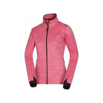 Dámská mikina Northfinder Kaitlin coral L; Růžová mikina + DÁREK DLE VÝBĚRU!