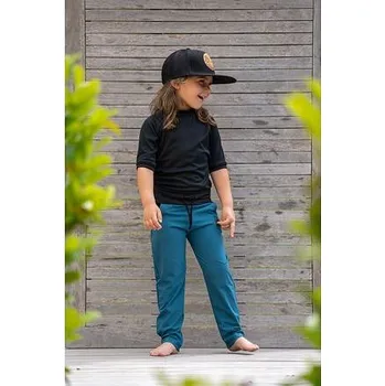 Dětské outdoorové kalhoty Drexiss petrol velikost 140-146