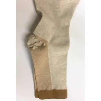 Dámské punčochy Lýtkové punčochy Lonaris Exclusive krátká 2 bez špice Béžový melír