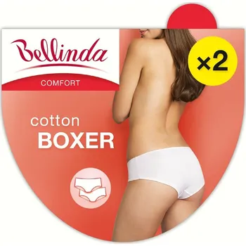 Pánské spodní prádlo Boxerky dámské Bellinda 2411 (2 kusy v balení) Barva: Béžová, Velikost: S