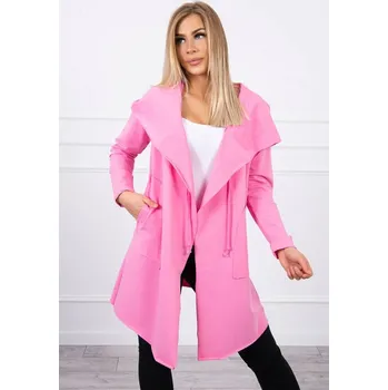 Dámská mikina Dámská mikina s kapucí KS růžová, VELIKOST UNI ( S, M , L )