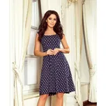 Numoco 241-1 Stella šaty s výstřihem modré