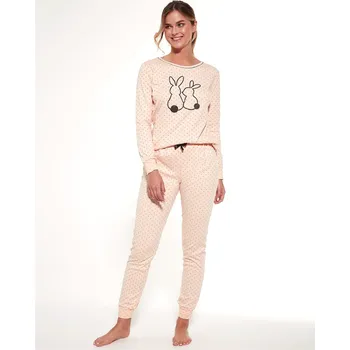 Dámské pyžamo Dámské pyžamo Cornette Rabbits 720/303 Barva: Růžová, Velikost: L