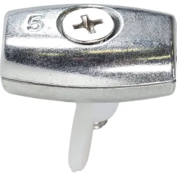 Ohradník VNT electronics s.r.o. Pozinkovaná kovová spojka na lana do 6,5 mm - 5 ks