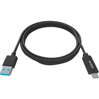 Datový kabel VISION Professional installation-grade USB-C to USB-A cable TC 2MUSBCA/BL