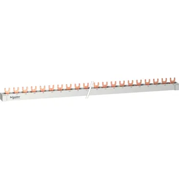 Jistič SCHNEIDER ELECTRIC SCHNEIDER Lišta R9XFH457 4P 63A 57TE propojovací 1m R9XFH457