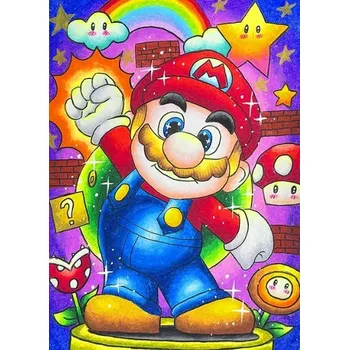 Diamantové malování Diamantové malování - Mario II