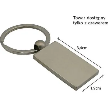 Cedar Klíčenka Camara stříbrná One size