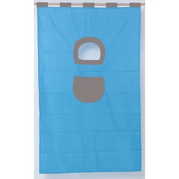 DOMESTAV s.r.o. Textilie 6-palanda 1860 mm-tyrkys barevné provedení: tyrkysová