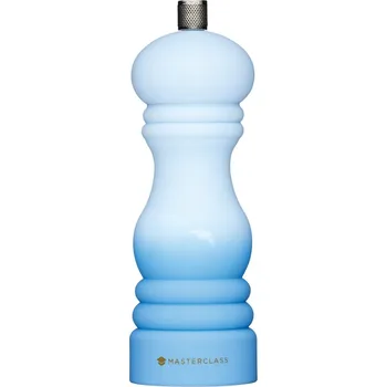Mlýnek na koření Mlýnek na sůl nebo pepř Masterclass modrý duhový velký modrá 17 cm