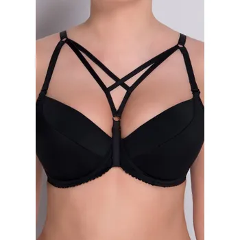 Těhotenské spodní prádlo Trendy ramínka Julimex RDE 421 CROSS Barva: Bílá, Velikost: UNI