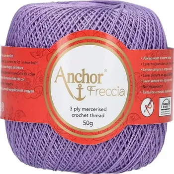 Příze Anchor Freccia 12 - 109 Levandulová (Háčkovací příze Anchor Freccia 12 - 109 Levandulová)