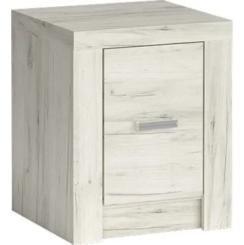 Noční stolek Noční stolek INDIANAPOLIS I-24 jasan bílý