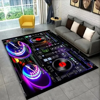 Koberec Hudební protiskluzový koberec do kuchyně a ložnice - 15,60 x 90 cm 24 x 36 palců