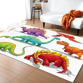 Koberec Koberec do dětského pokoje s dinosaury - 14,40 x 120 cm 16 x 47 palců