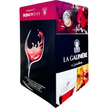 Merlot Rosé La Galinière Cuveé růžové víno 5l Bag in Box
