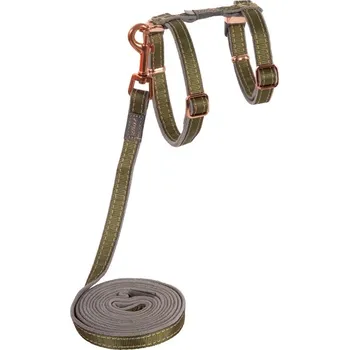 Postroj pro psa Rogz Urban Cat postroj s vodítkem pro kočky Olive Twist vel. S