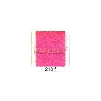 Zip suchý zip 30 mm smyčka růžová svít.-210f celé balení