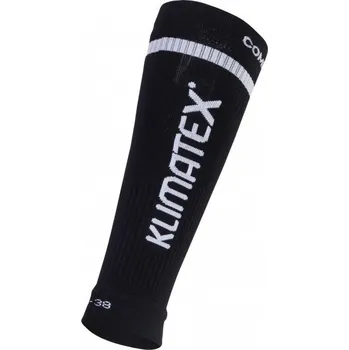 Cyklistické návleky Klimatex Kompresní návleky IWO černé, 39-42