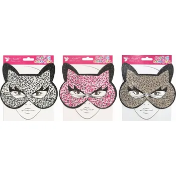 Karnevalová maska Maska Kočička se třpytkami