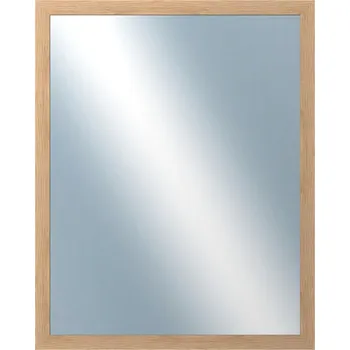 Zrcadlo DANTIK - Zarámované zrcadlo - rozměr s rámem cca 40x50 cm z lišty KASSETTE dub (2863)