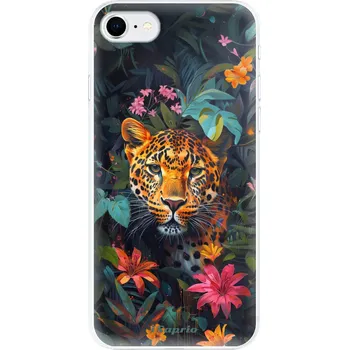 Odolné silikonové pouzdro iSaprio - Flower Jaguar - iPhone SE 2020