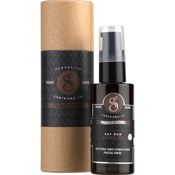 Péče o vousy Suavecito Bay Rum olej na vousy 30 ml