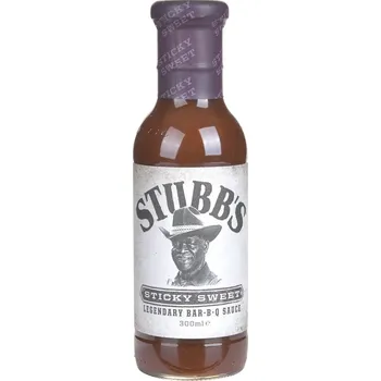 Omáčka Stubb's BBQ omáčka Sticky Sweet, 300ml