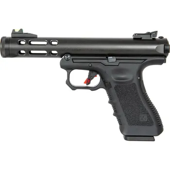 Airsoftová zbraň Airsoftová pistole Galaxy G - černá, celokov, GBB, WE