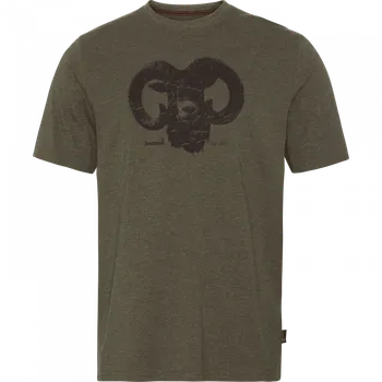 Seeland - Outdoor tričko pánské (Pine green melange) 4XL